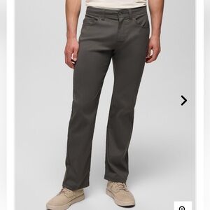 Prana Brion Men’s Pant Dark Iron outdoor Hiking Size 36 X 30